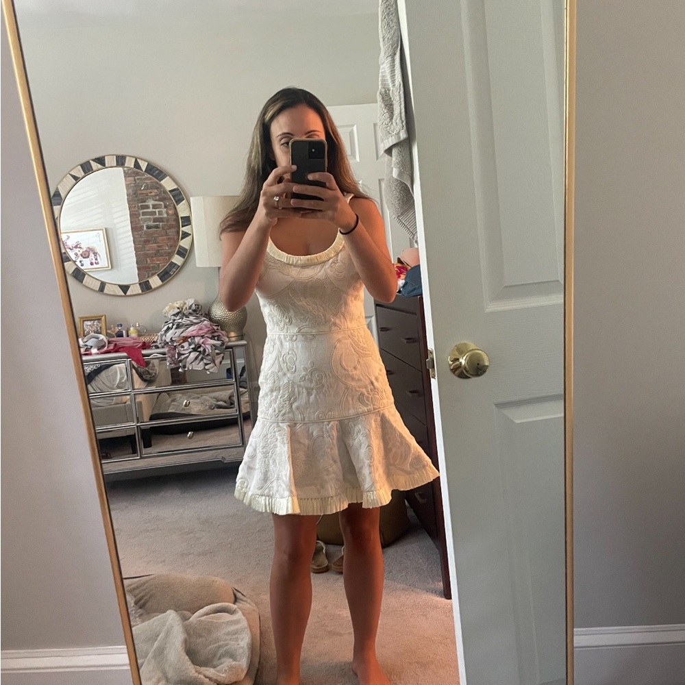 Alexis white dress